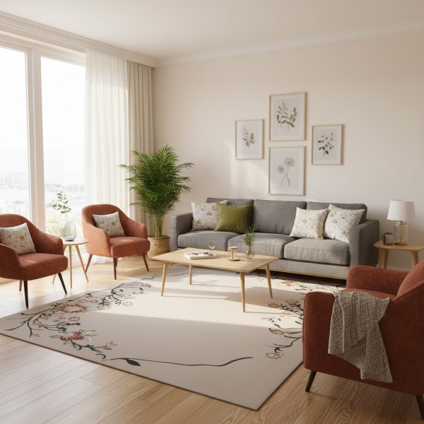 سجاد نخبة تركي A139A بيج مقاس 400*600
