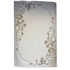 NUKHBA Turkish Carpet A139A CREAM GREEN Size 100*200