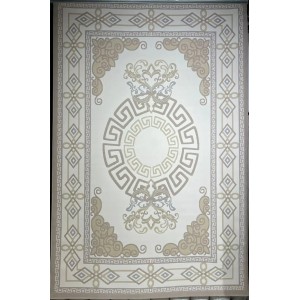 Turkish Modern rugs AL OUSHRA 9660A dark beige size 80*150
