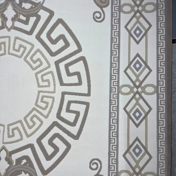 Turkish Modern rugs AL OUSHRA 9660A dark beige size 80*150