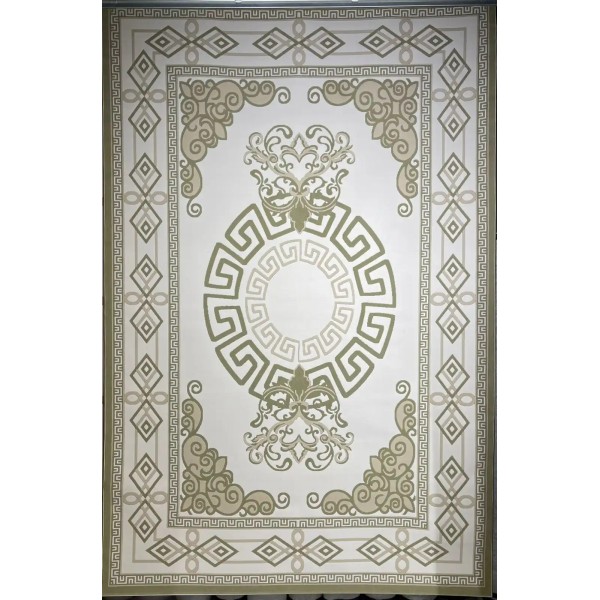 Turkish Modern rugs AL OUSHRA 9660A green size 400*500