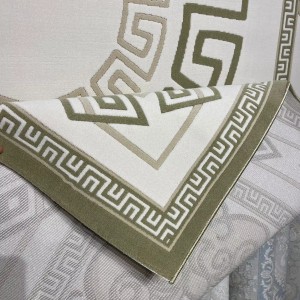 Turkish Modern rugs AL OUSHRA 9660A green size 400*500