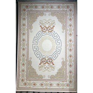 Turkish Modern rugs AL OUSHRA 9660A Light beige size 100*300
