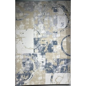 Turkish Modern rugs AL OUSHRA 9661A blue size 400*500