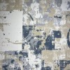 سجاد تركي مودرن العشراء 9661A سماوي مقاس 250*350