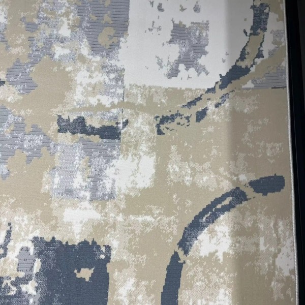سجاد تركي مودرن العشراء 9661A سماوي مقاس 250*350
