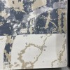 سجاد تركي مودرن العشراء 9661A سماوي مقاس 250*350