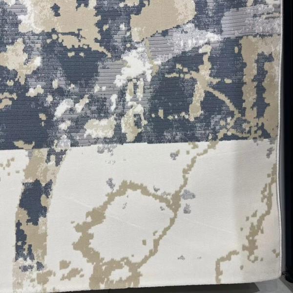 سجاد تركي مودرن العشراء 9661A سماوي مقاس 250*350