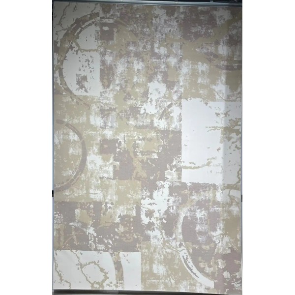 سجاد تركي مودرن العشراء 9661A بيج غامق مقاس 250*350