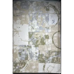 Turkish Modern rugs AL OUSHRA 9661A green size 250*350