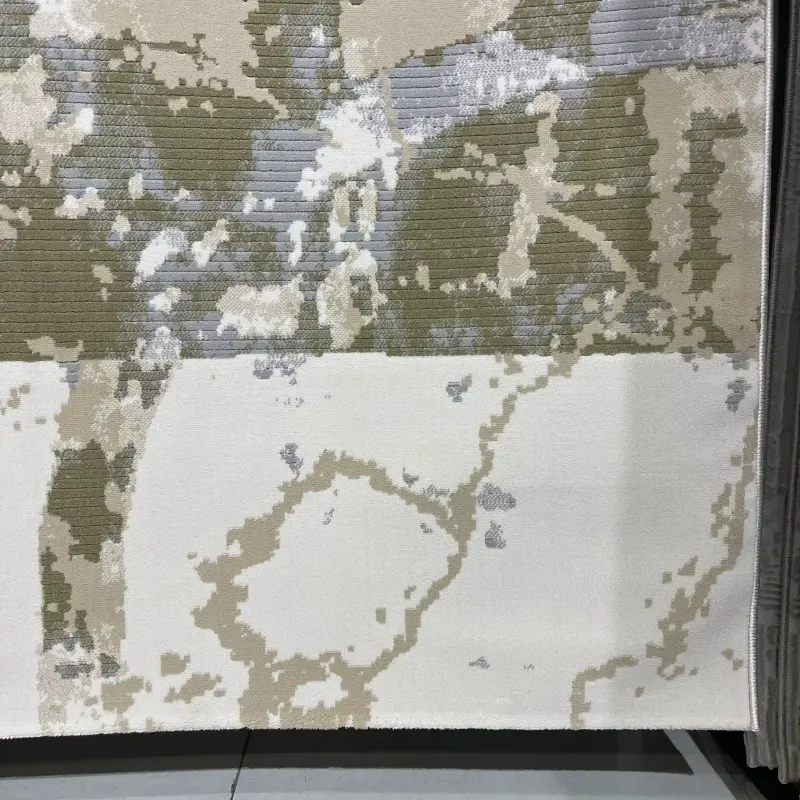 Turkish Modern rugs AL OUSHRA 9661A green size 250*350
