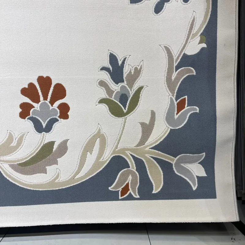 Turkish rug PALACE 9966A blue size 400*600