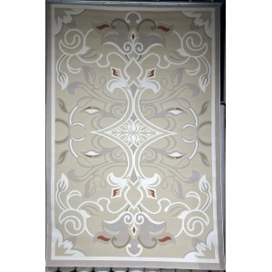Turkish rugs designer palace 9552A beige size 400*500