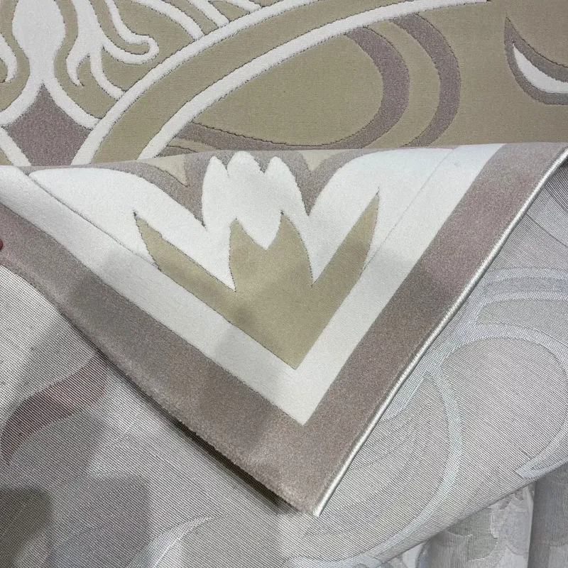 Turkish rugs designer palace 9552A beige size 400*500