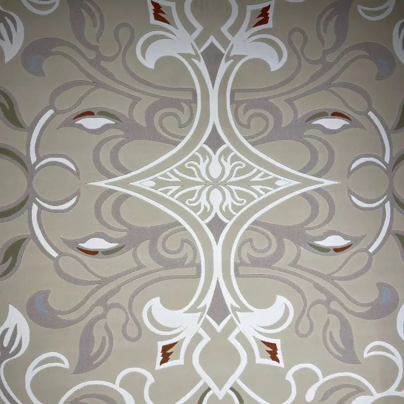 Turkish rugs designer palace 9552A beige size 400*500