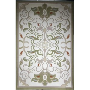 Turkish rugs designer palace 9552A green size 300*400
