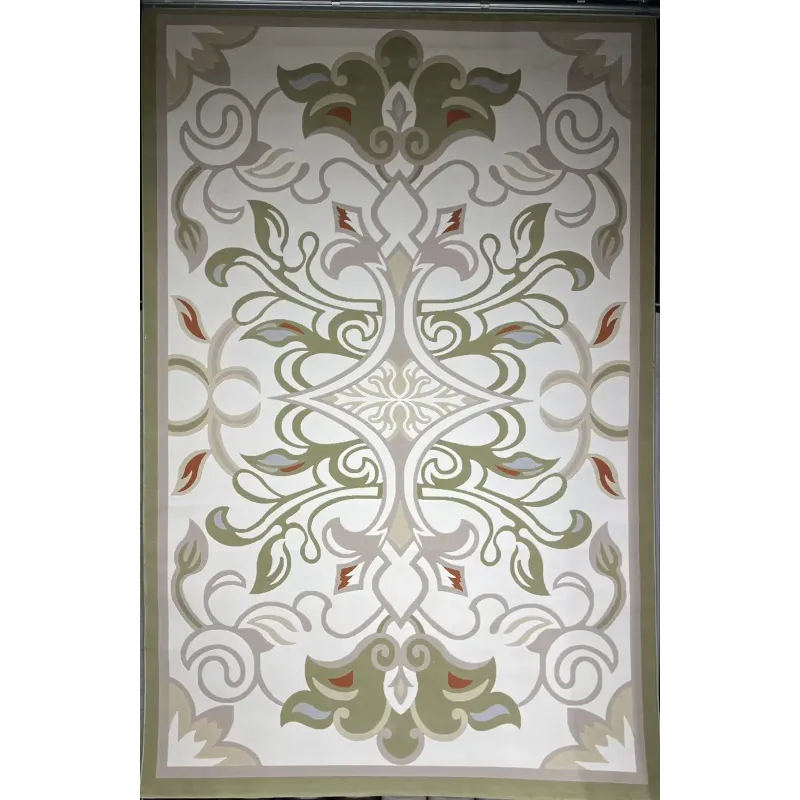 Turkish rugs designer palace 9552A green size 400*600