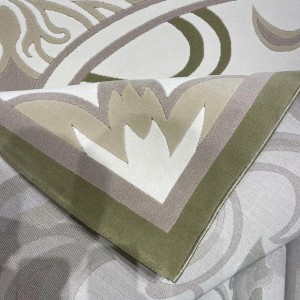 Turkish rugs designer palace 9552A green size 300*400
