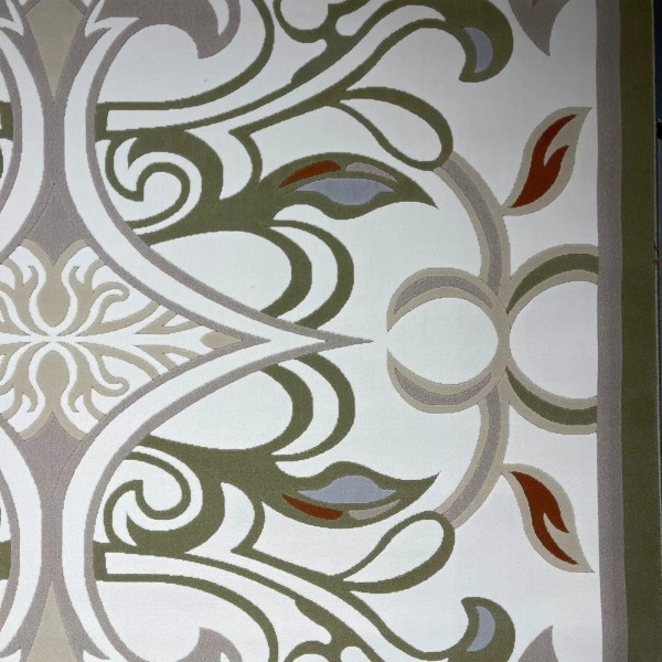Turkish rugs designer palace 9552A green size 300*400