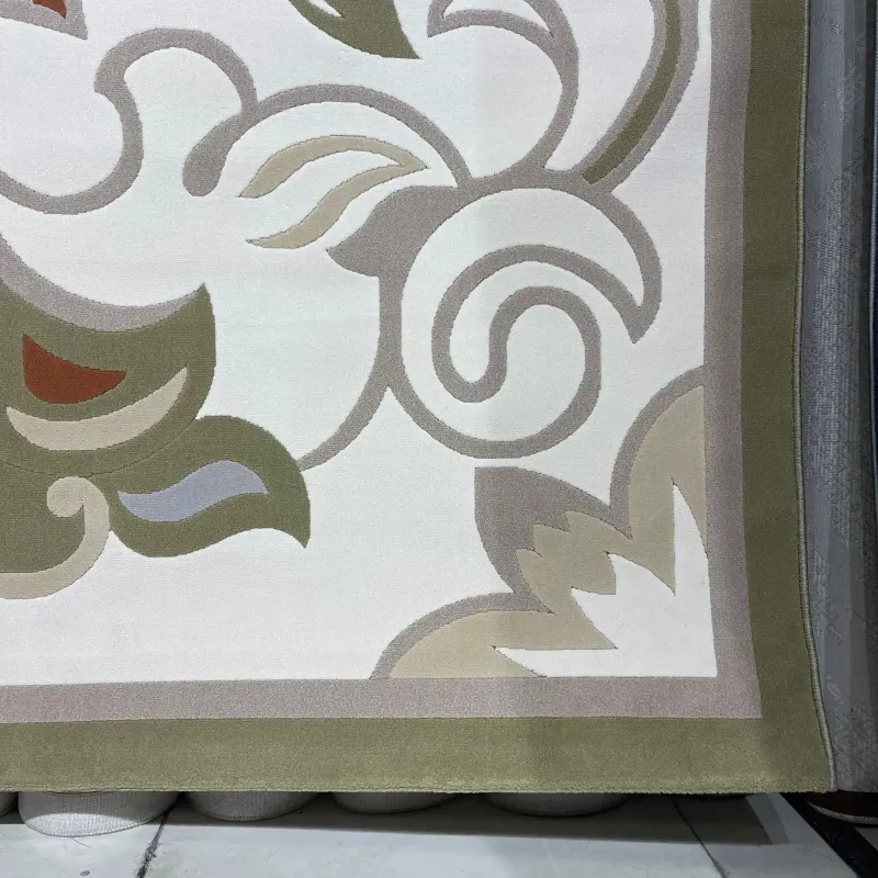 Turkish rugs designer palace 9552A green size 400*600