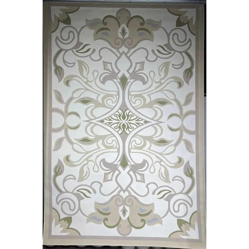 Turkish rugs designer palace 9552A Light beige size 400*600