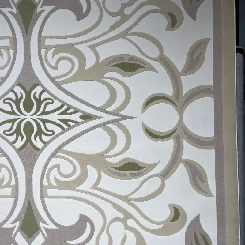 Turkish rugs designer palace 9552A Light beige size 400*600