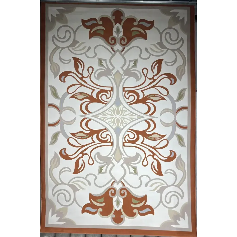 Turkish rugs designer palace 9552A tile size 400*600