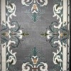 سجاد بانوراما تركي 0L312C ابيض رصاصي مقاس 300*400