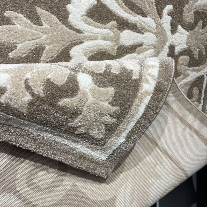 سجاد بانوراما تركي 0L312C ابيض مينك مقاس 300*400