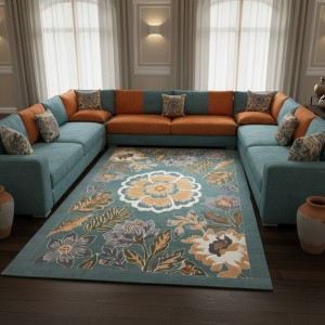 سجاد بانوراما تركي 0L327C اكوا مقاس 300*400