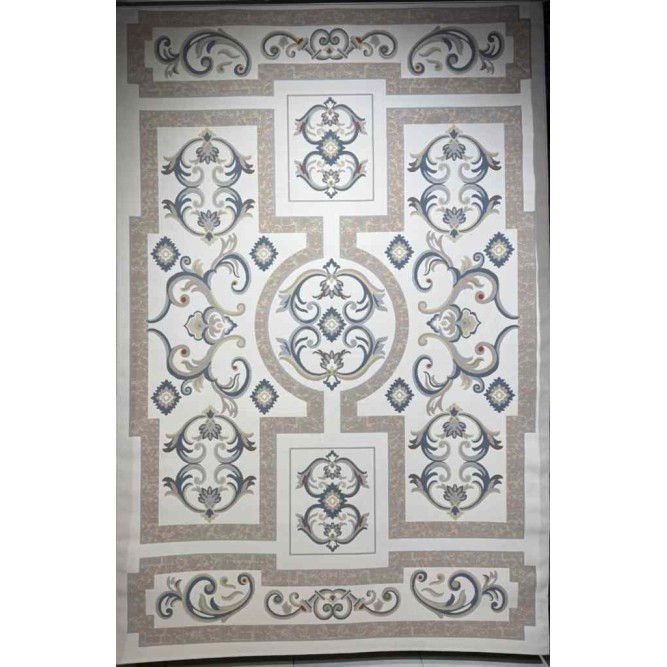 سجاد تركي سوبر ليون 9114A سماوي مقاس 250*350