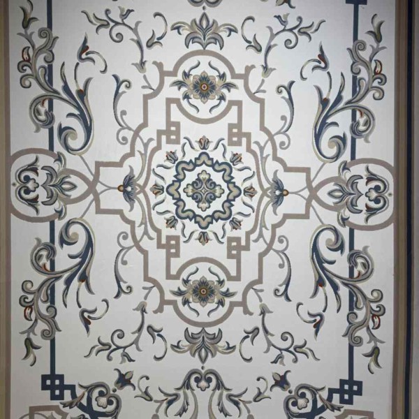 Turkish Super Lion 9151A Carpet Sky blue Size 50*80