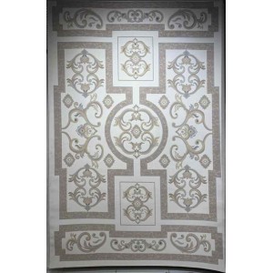Turkish Super Lion 9114A Carpet Sky Light beige Size 50*80
