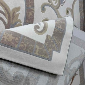 Turkish Super Lion 9114A Carpet Sky Light beige Size 50*80