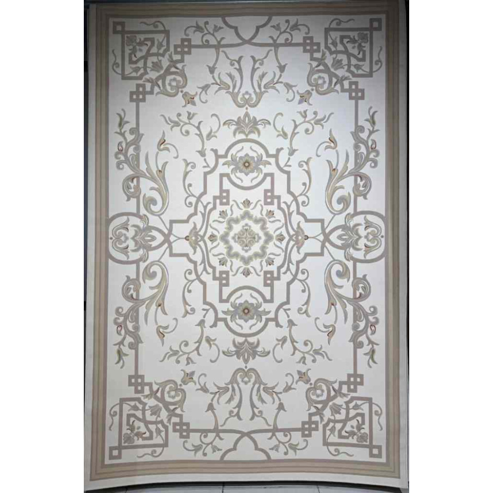 سجاد تركي سوبر ليون 9151A بيج فاتح مقاس 400*500