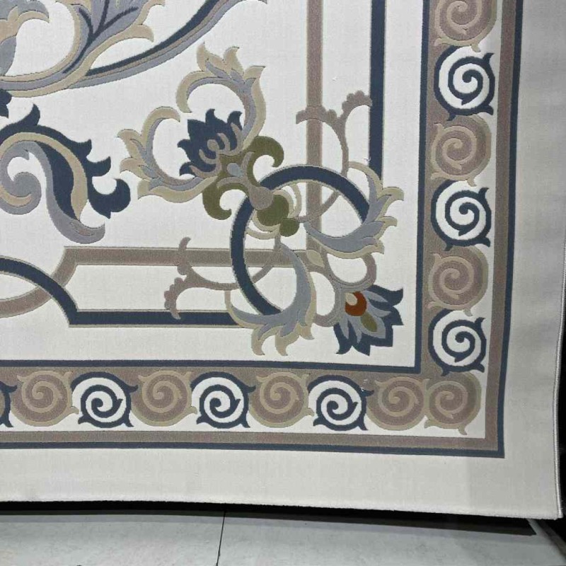 Turkish Super Lion 9280A Carpet Sky blue Size 300*400