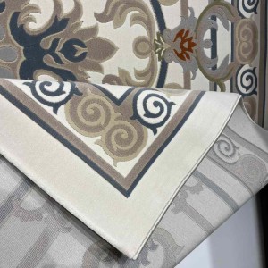 Turkish Super Lion 9280A Carpet Sky blue Size 400*500