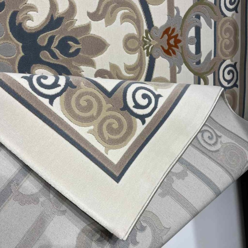 Turkish Super Lion 9280A Carpet Sky blue Size 300*400