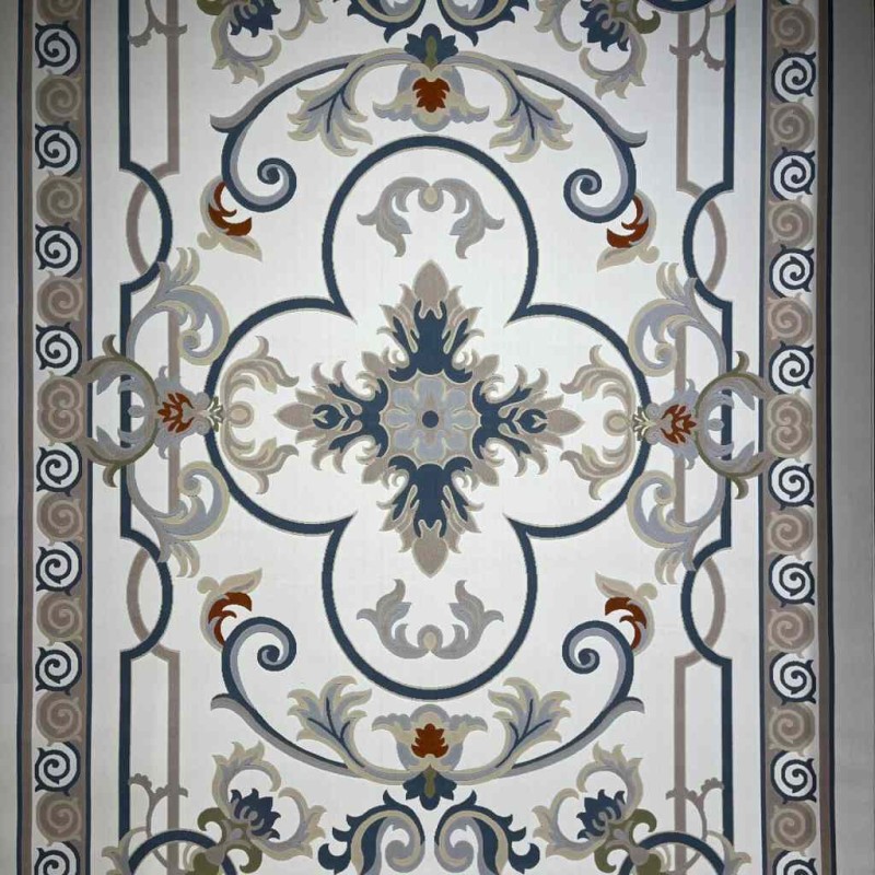 Turkish Super Lion 9280A Carpet Sky blue Size 300*400