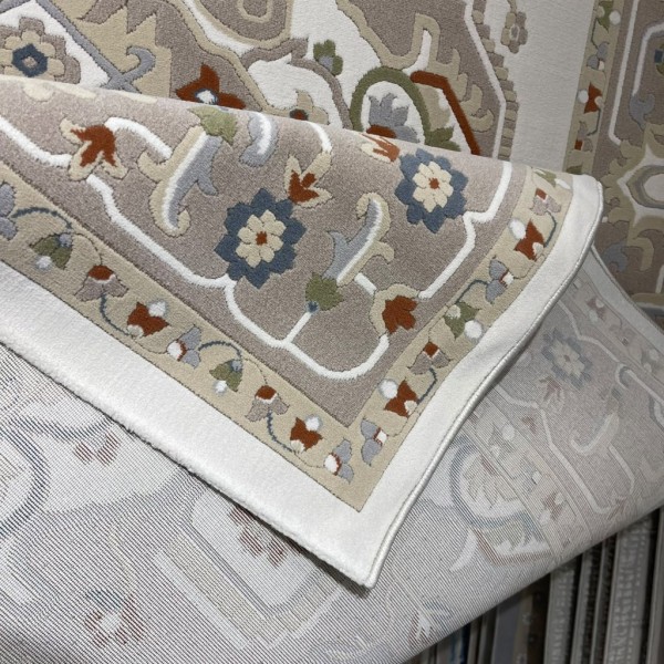 Super Golden Turkish Carpet 9962A Beige Size 50*80