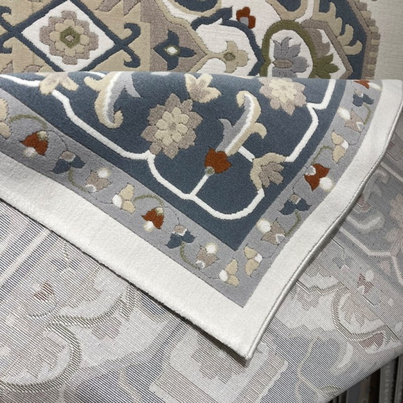 Super Golden Turkish Carpet 9962A BLUE Size 400*600