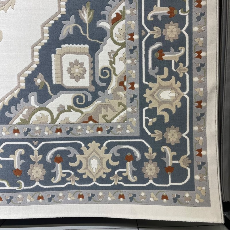 Super Golden Turkish Carpet 9962A BLUE Size 400*600