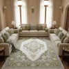 Super Golden Turkish Carpet 9962A GREEN Size 100*200