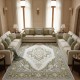 Super Golden Turkish Carpet 9962A GREEN Size 50*80