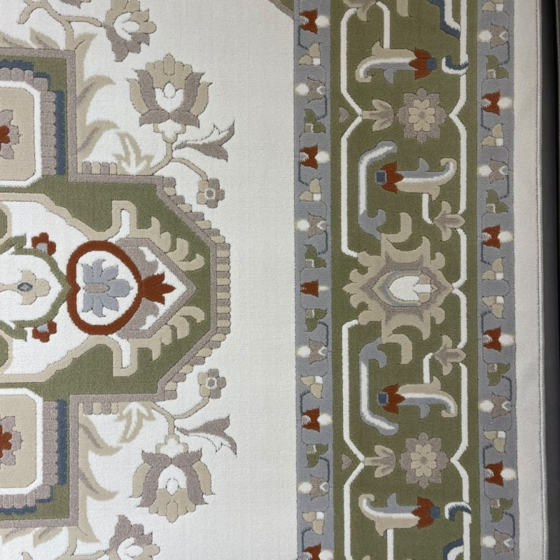 Super Golden Turkish Carpet 9962A GREEN Size 50*80
