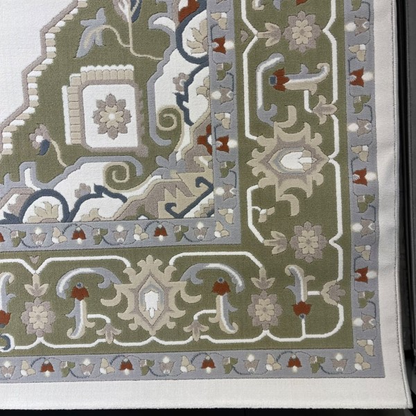 Super Golden Turkish Carpet 9962A GREEN Size 100*200