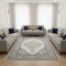 Super Golden Turkish Carpet 9962A GREY Size 400*600