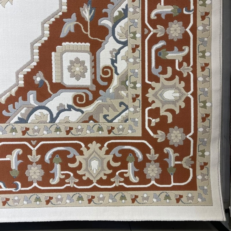 Super Golden Turkish Carpet 9962A TILE Size 400*500
