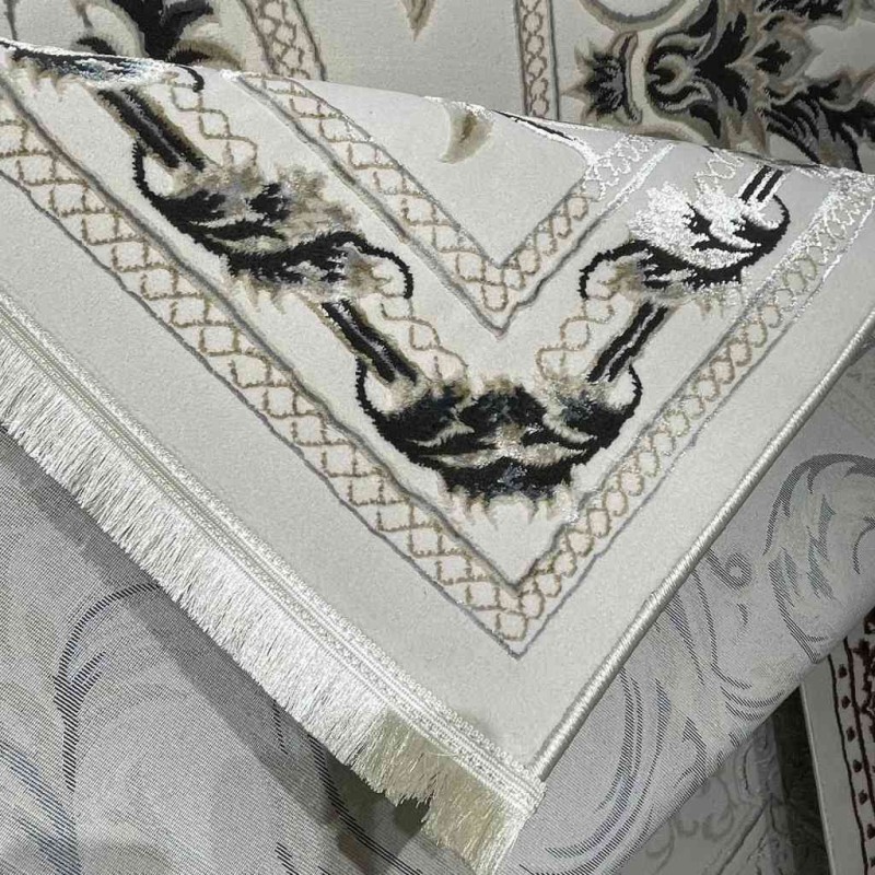 Turkish carpet tala 9102A gray size 50*80