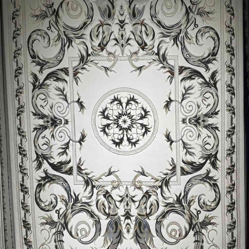 Turkish carpet tala 9102A gray size 50*80